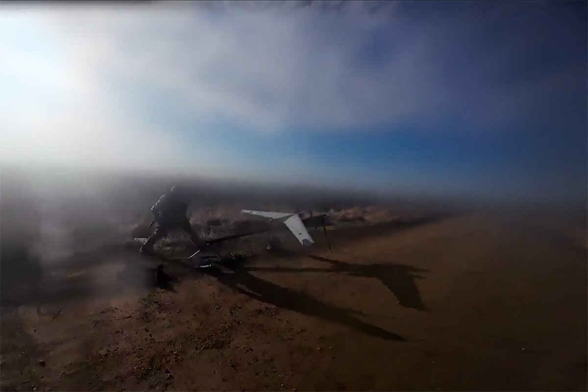    Подразделения беспилотной авиации уничтожают любую технику НАТО в зоне СВО