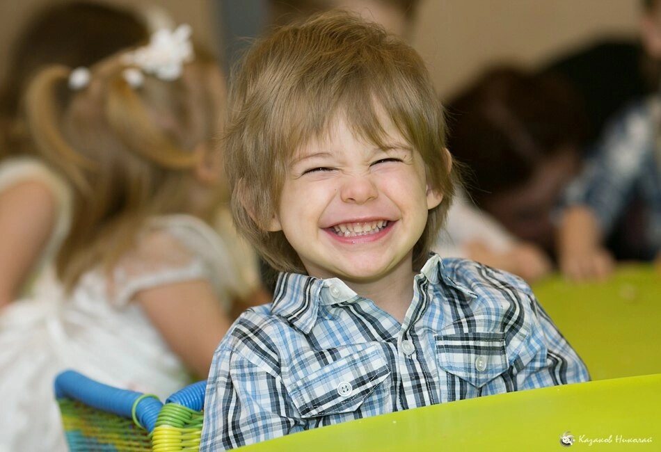 Казаков Николай. Малыш заметил меня.