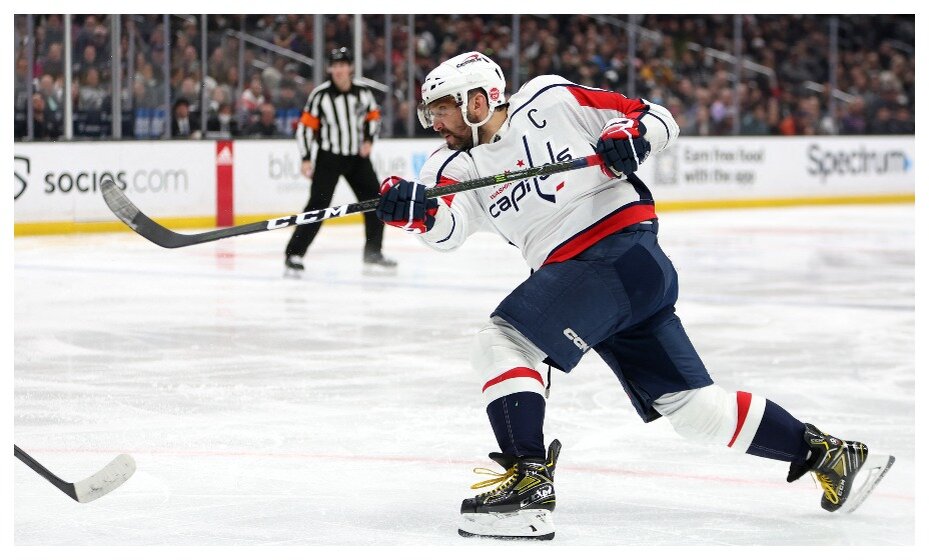    У форварда «Вашингтона» Овечкина сбился прицел. До рекорда результативности НХЛ россиянину осталось 65 шайб. Фото: Reuters
