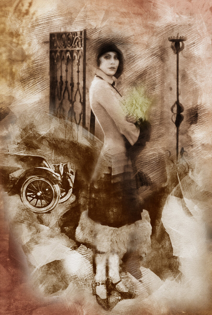 Из моих иллюстраций к роману Михаила Булгакова «Мастер и Маргарита». Вот такой Маргариту впервые увидел Мастер.