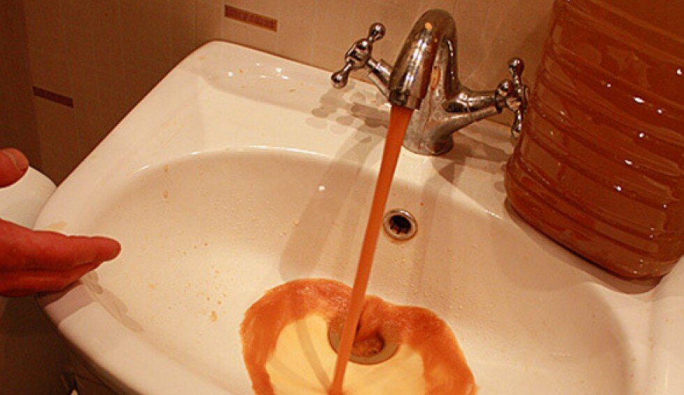 Желтая вода из скважины