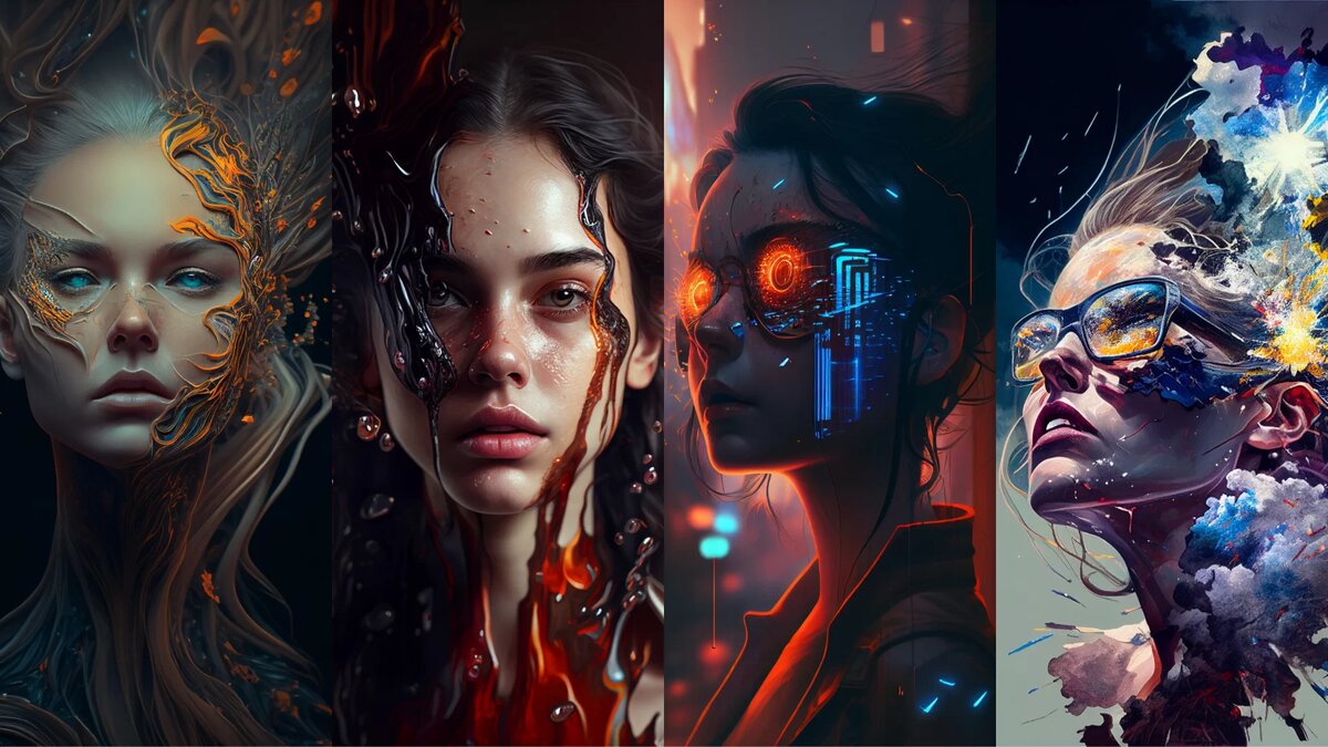 Арт нейросети "мидиджорней"