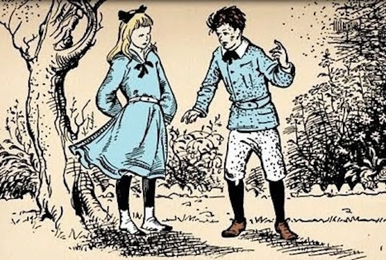 Дигори Кёрк и Полли Пламмер