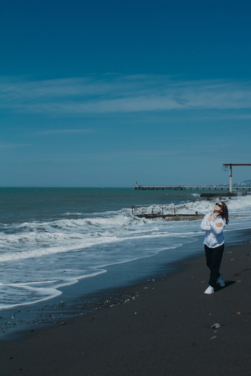 Фотография с набережной Чайка в Адлере.