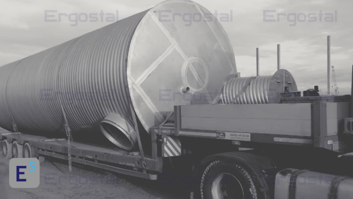 Резервуар для воды от компании Эргосталь 