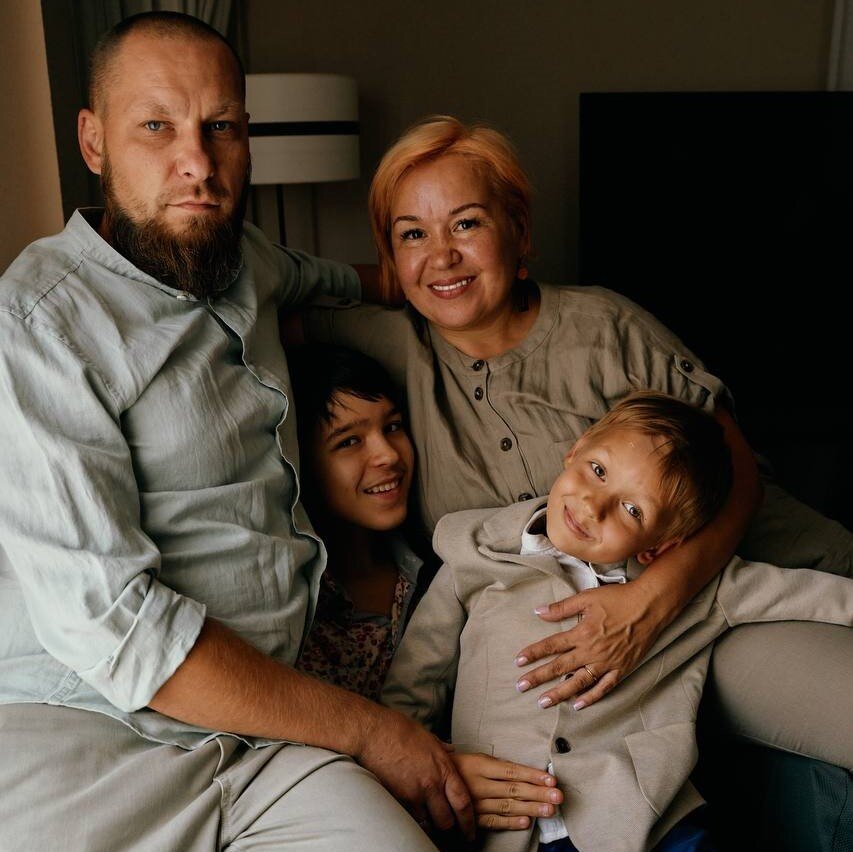 Семья Совковых. Фото из личного архива