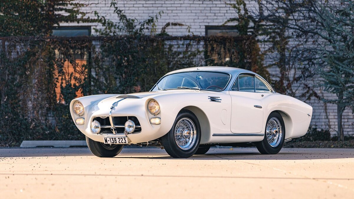 1954 Pegaso Z-102 - Дизайн, мягко говоря, не бесспорный... 