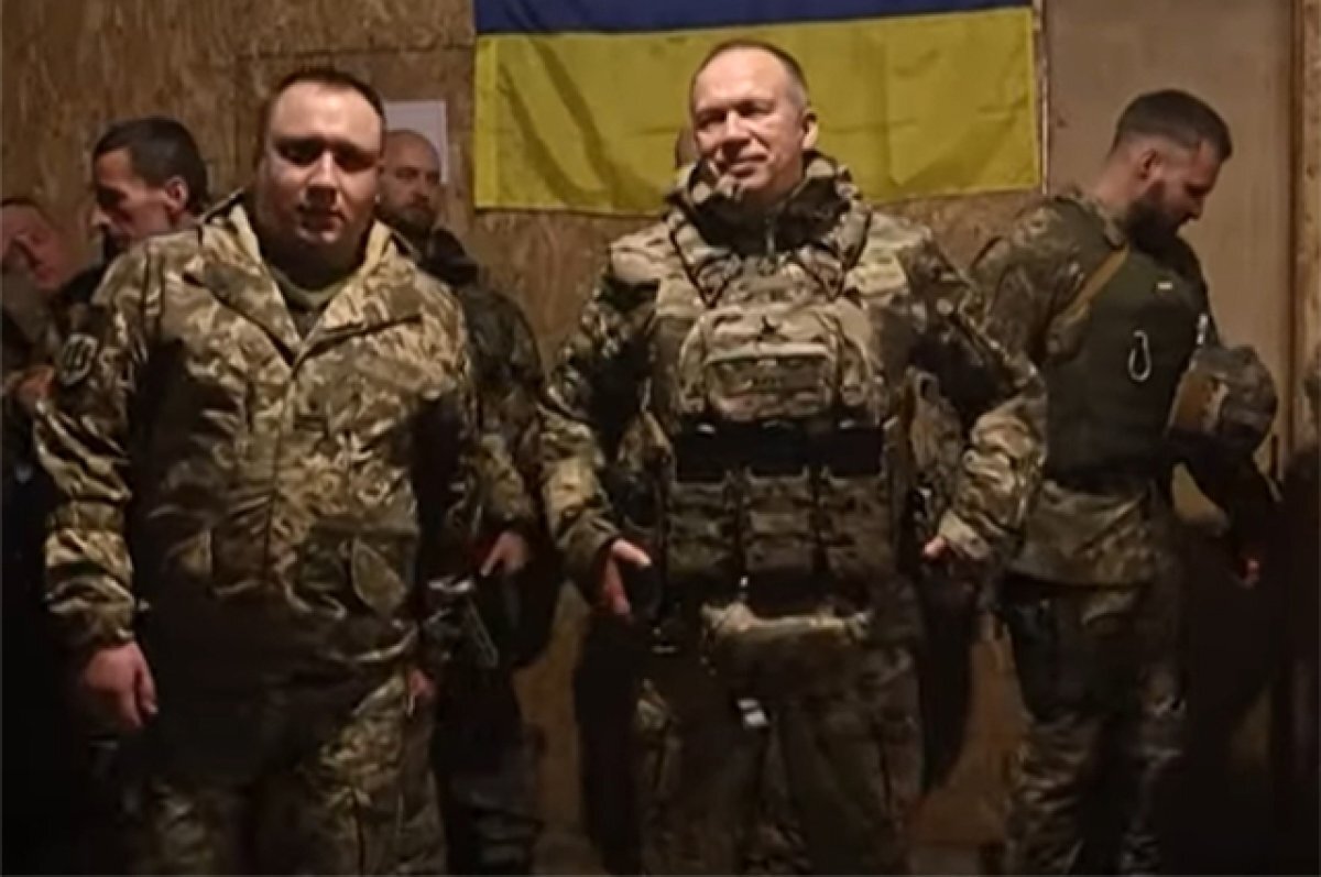    Главком ВСУ Сырский прибыл на авдеевское направление