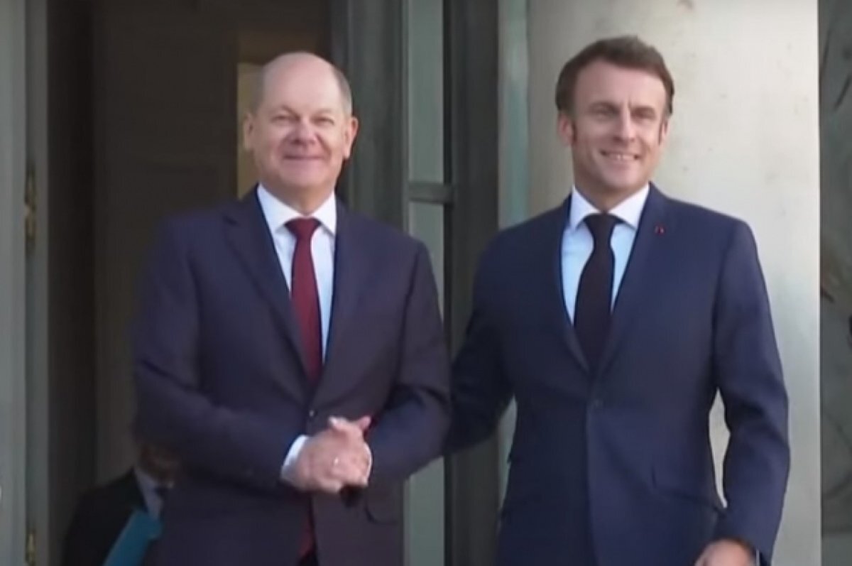    Politico: конфликт Шольца и Макрона из-за Украины перерастает во вражду