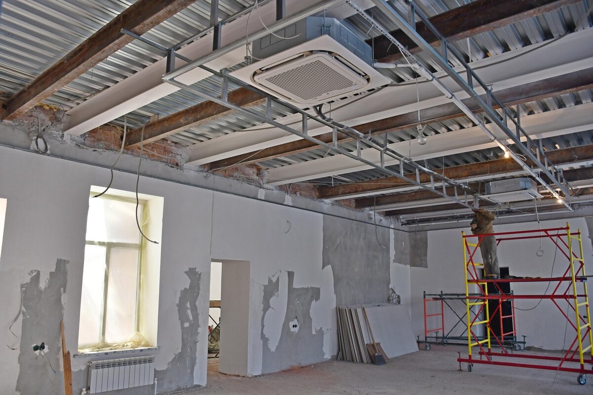    Центральную шуйскую библиотеку ремонтируют по уникальному дизайн-проекту