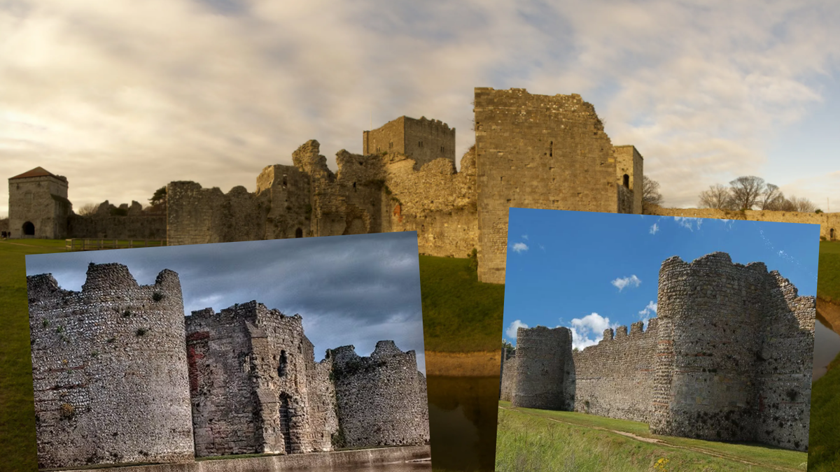 Покидая Британию, римляне оставляли пустыми огромные крепости, защищавшие их от варваров, как здесь, в Порчестере.