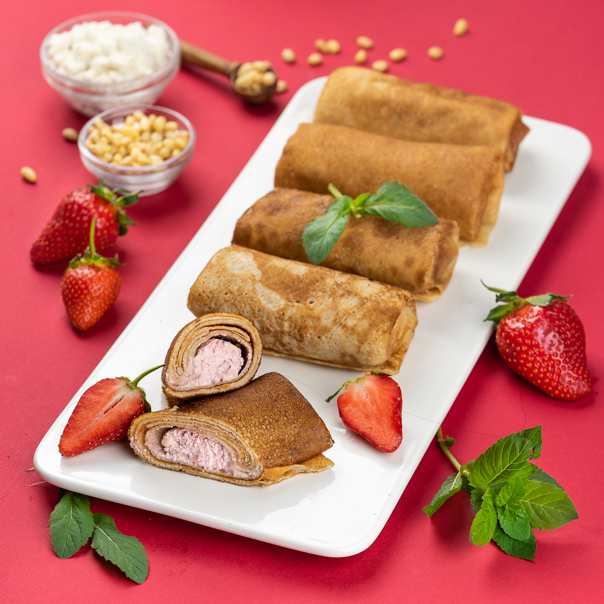 Разогреваете в микроволновке за 3 — 5 минут или обжариваете на сковородке пару минут до румяной корочки и полезный завтрак готов!