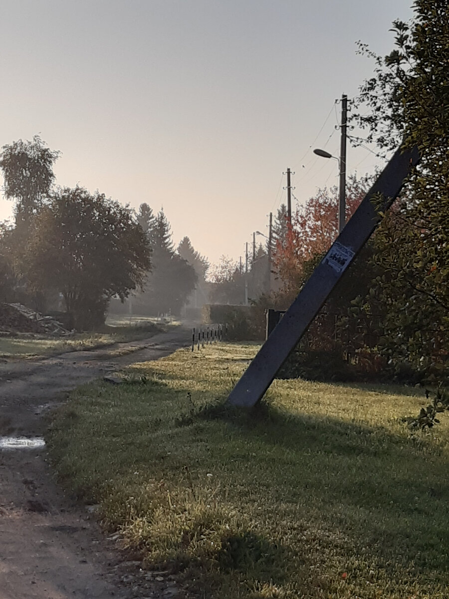 Улица Октябрьская, сентябрь 2023