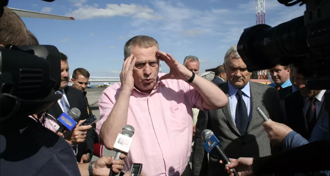 Визит Жириновского в Барнаул, 2007 год Фото: Олег Укладов