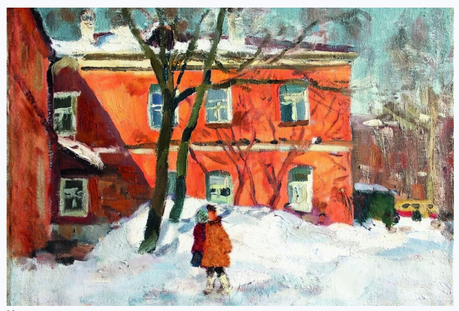 Юрий Пенушкин "Март" Источник изображения Яндекс Картинки