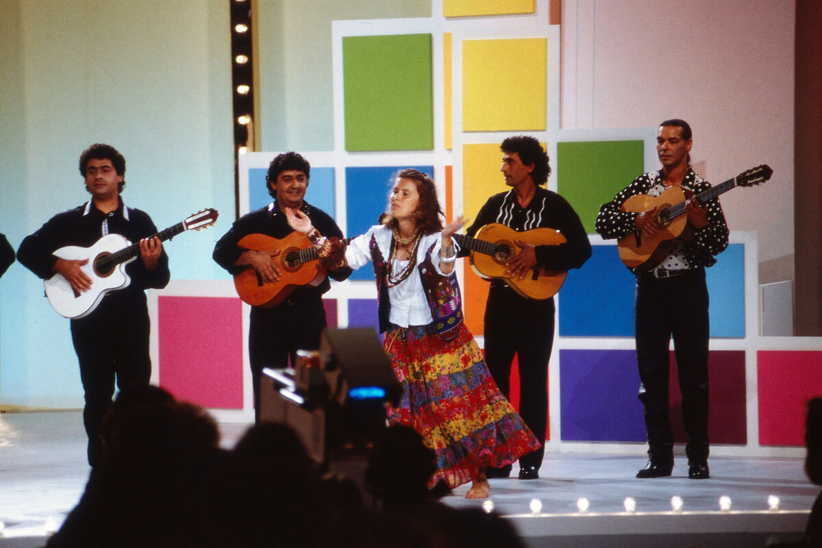       Выступление группы Gipsy King Фото: Frank Hempel / United Archives / Getty Images