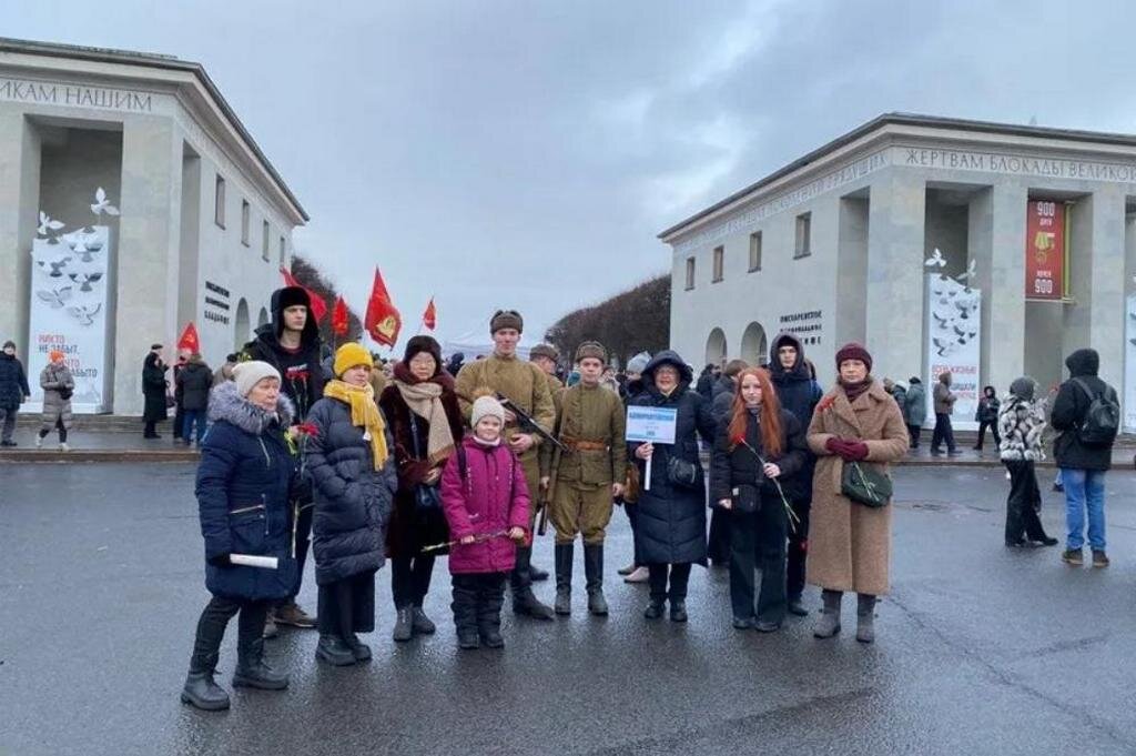 Акция "Искры Ленинградской Победы"