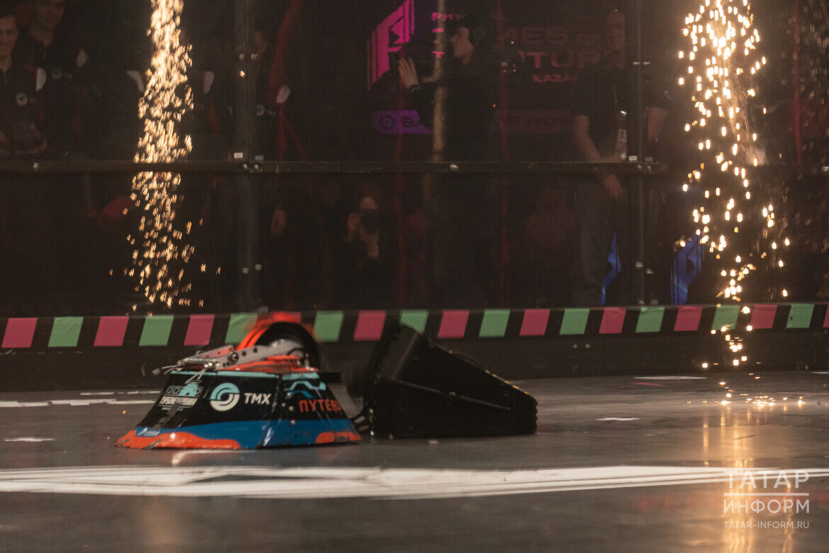 ​«Пару дней назад буквально прошел финал «Битвы роботов», и прилив эмоций не отпускает до сих пор». Фото: © Салават Камалетдинов / «Татар-информ»