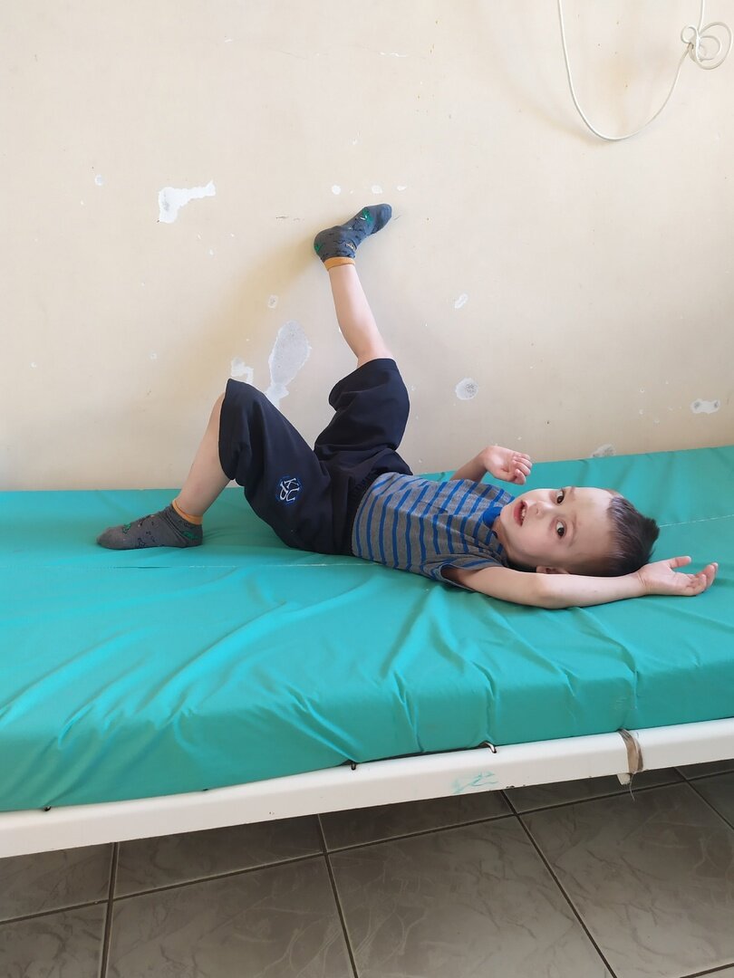 В больнице.