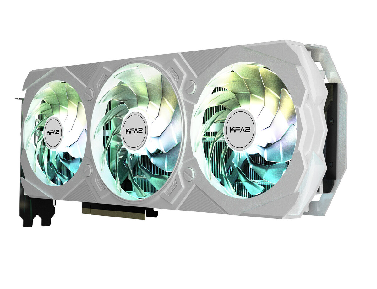 Kfa2 geforce rtx 4070 core 3 fan