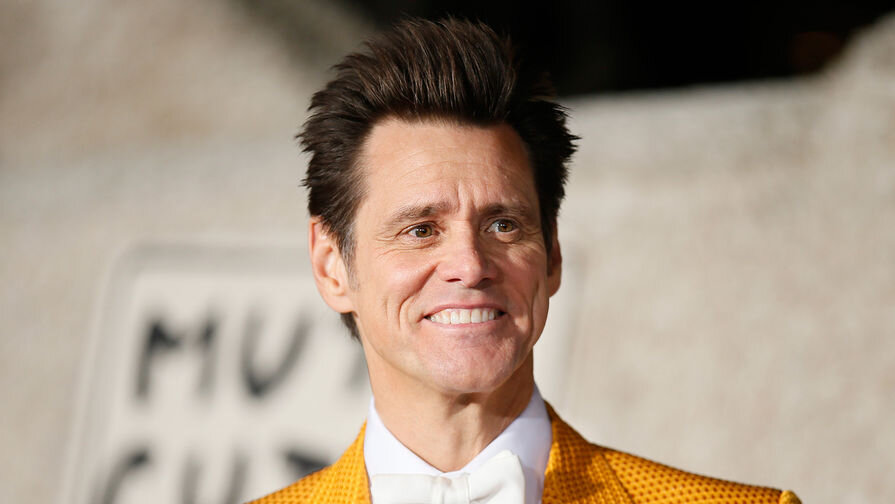 Джим Керри — пример человека с активной мимикой и выраженными мимическими морщинами 