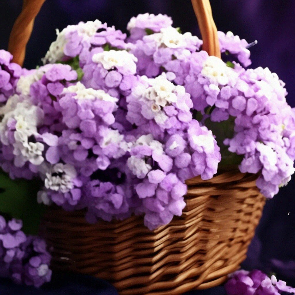 Вербена. Работа автора в нейроетях.