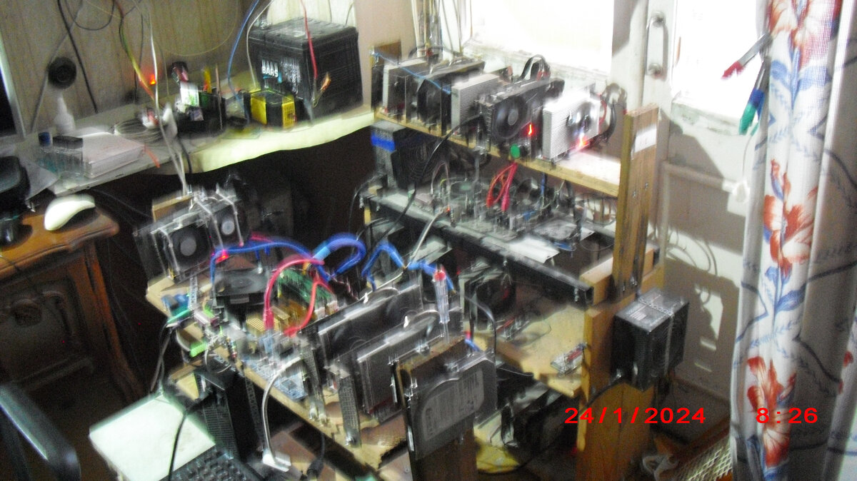 Сборные фермы на Nvidea 1660, P106-100, P106-090 memory 6 GB