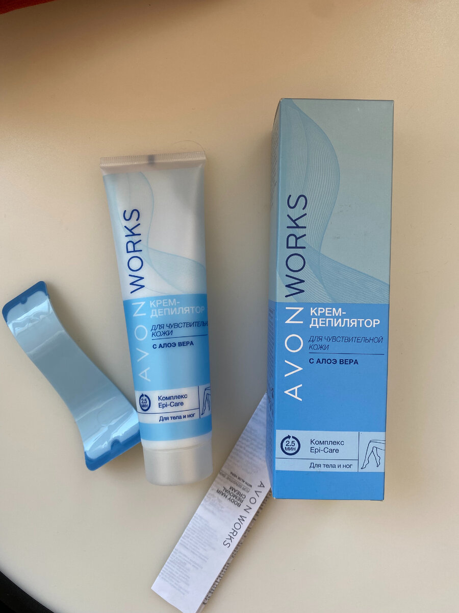 Крем-депилятор для чувствительной кожи