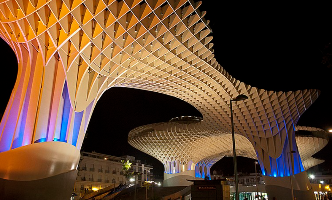 Metropol Parasol: самая большая в мире деревянная конструкция, созданная Юргеном Майером-Германом. Источник: открытые данные в интернете.