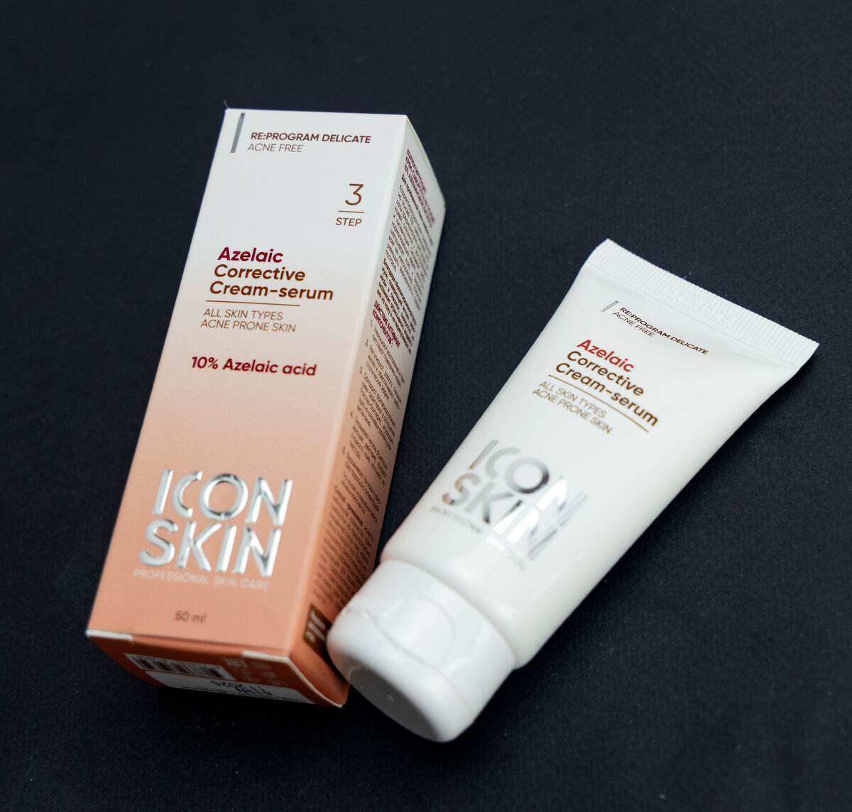 Корректирующая крем-сыворотка ICON SKIN на основе 10% азелаиновой кислоты