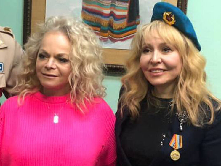     С Ларисой Долиной / Из личного архива