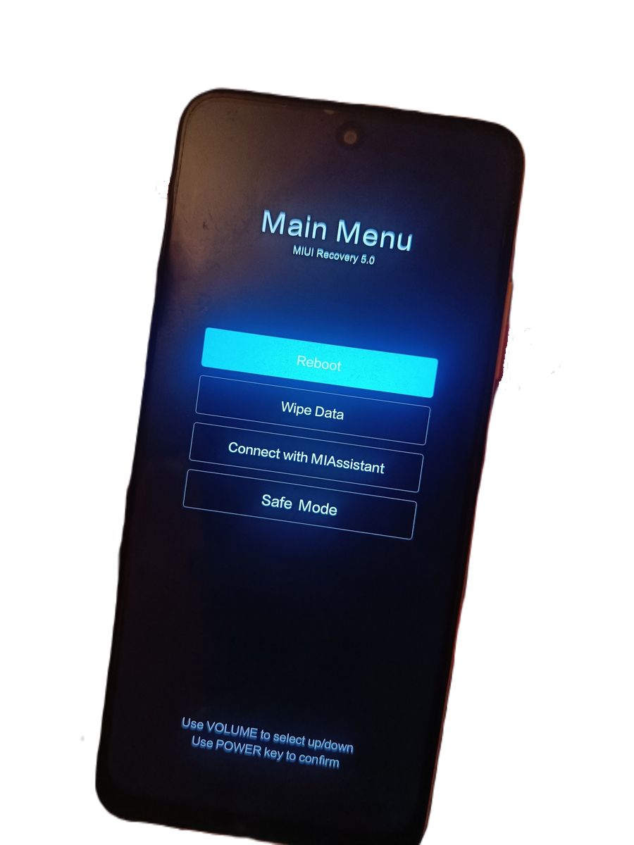 Miui recovery 5.0 safe mode