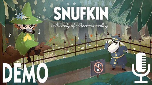 🔊Snufkin: Melody of Moominvalley▶Демо приключения Снусмумрика в Мумидоле.