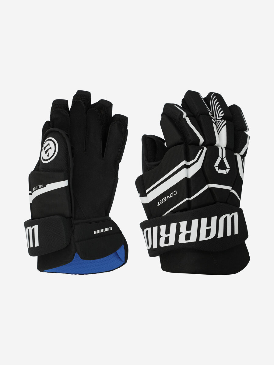 Хоккейные перчатки Warrior Covert QRE40 c конструкцией Covert Taper Fit повторяют очертания рук и запястий. Манжет Axy Flex Cuff V2 не сковывает движения запястья при ведении и броске. Легкая пена Exo + protect foam в сочетании с защитными вставками эффективно поглощает энергию удара