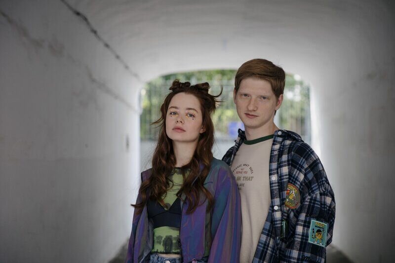 Кадр со съемок сериала «Трудные подростки», 5 сезон