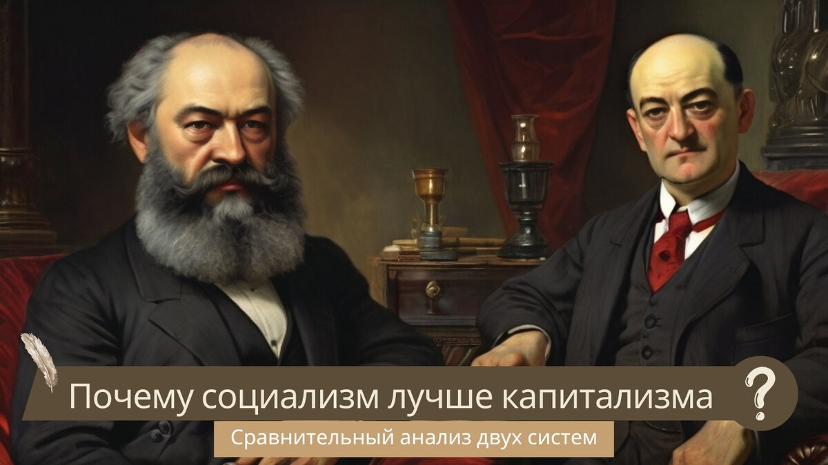 Социализм и капитализм - две противоположные общественно-экономические системы, каждая из которых имеет свои преимущества и недостатки.