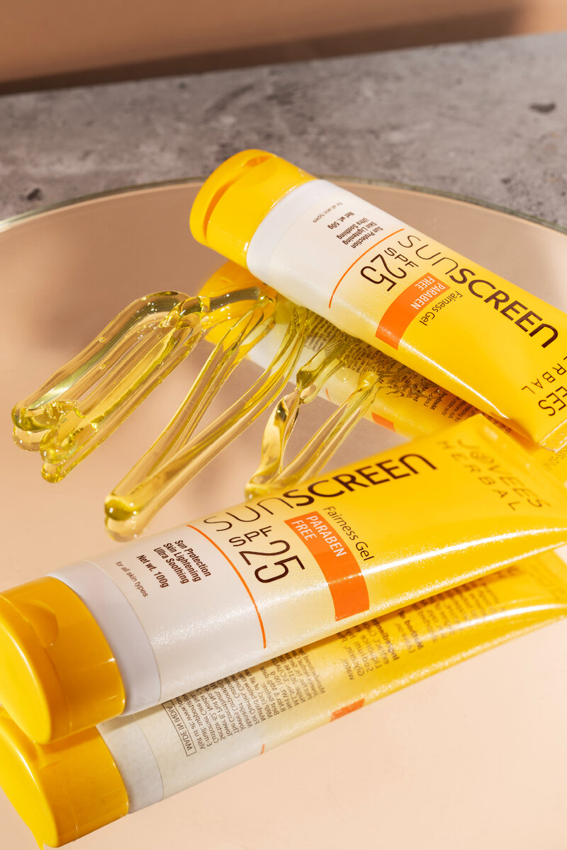 Текстура Suncreen Fairness Gel SPF-25 