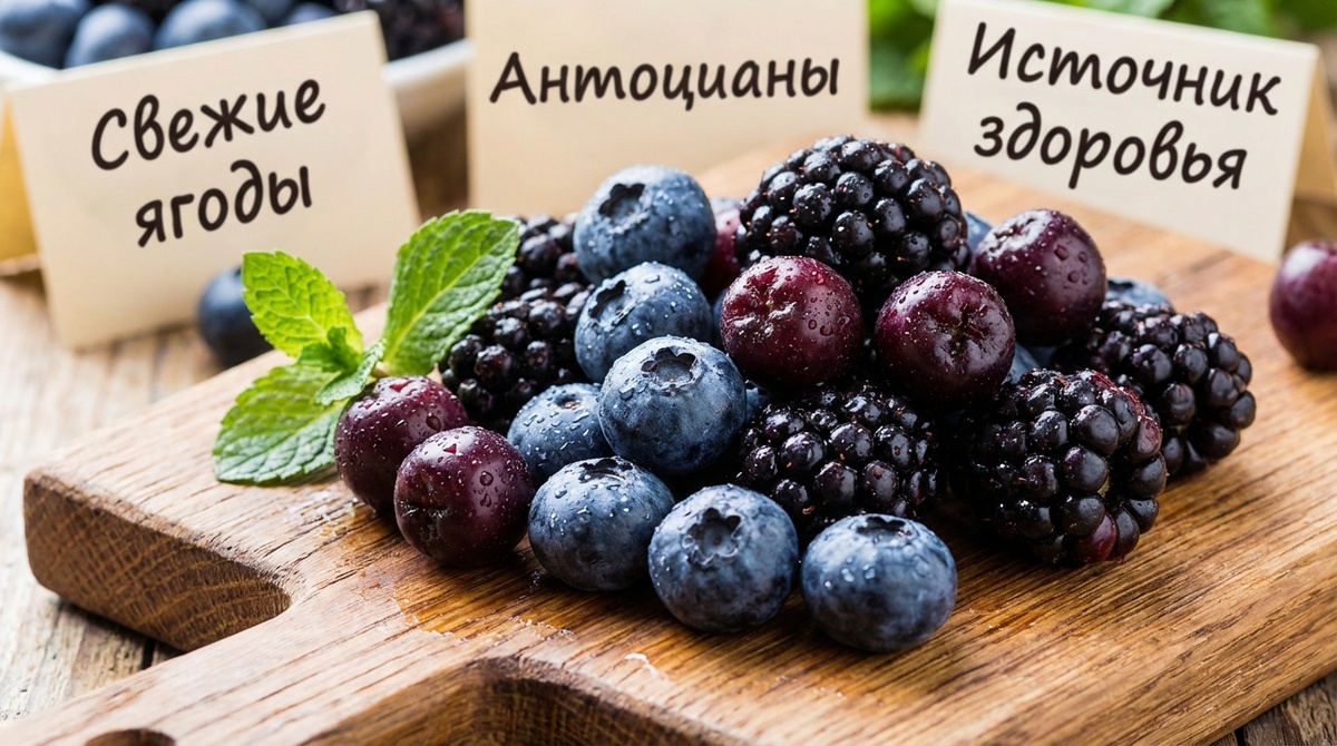 Антоцианы — мощные «гасители» свободных радикалов