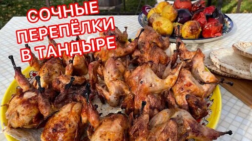 СОЧНЫЕ ПЕРЕПЁЛКИ В ТАНДЫРЕ!ШАШЛЫК ИЗ ПЕРЕПЁЛОК В ТАНДЫРЕ 🔥 УСТАНОВКА ТЕРМОМЕТРА НА ТАНДЫР⏱