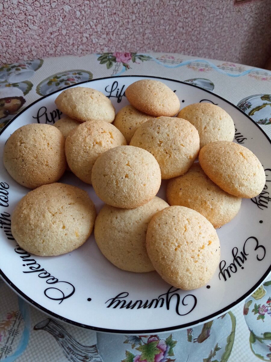 Печенье на манке. Фото автора 