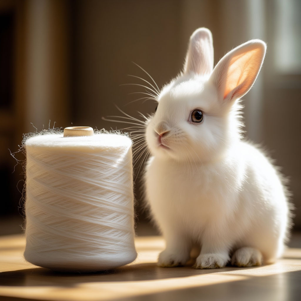 Ангорсякая шерсть это шерсть кролика родом из турецкой Анкары 