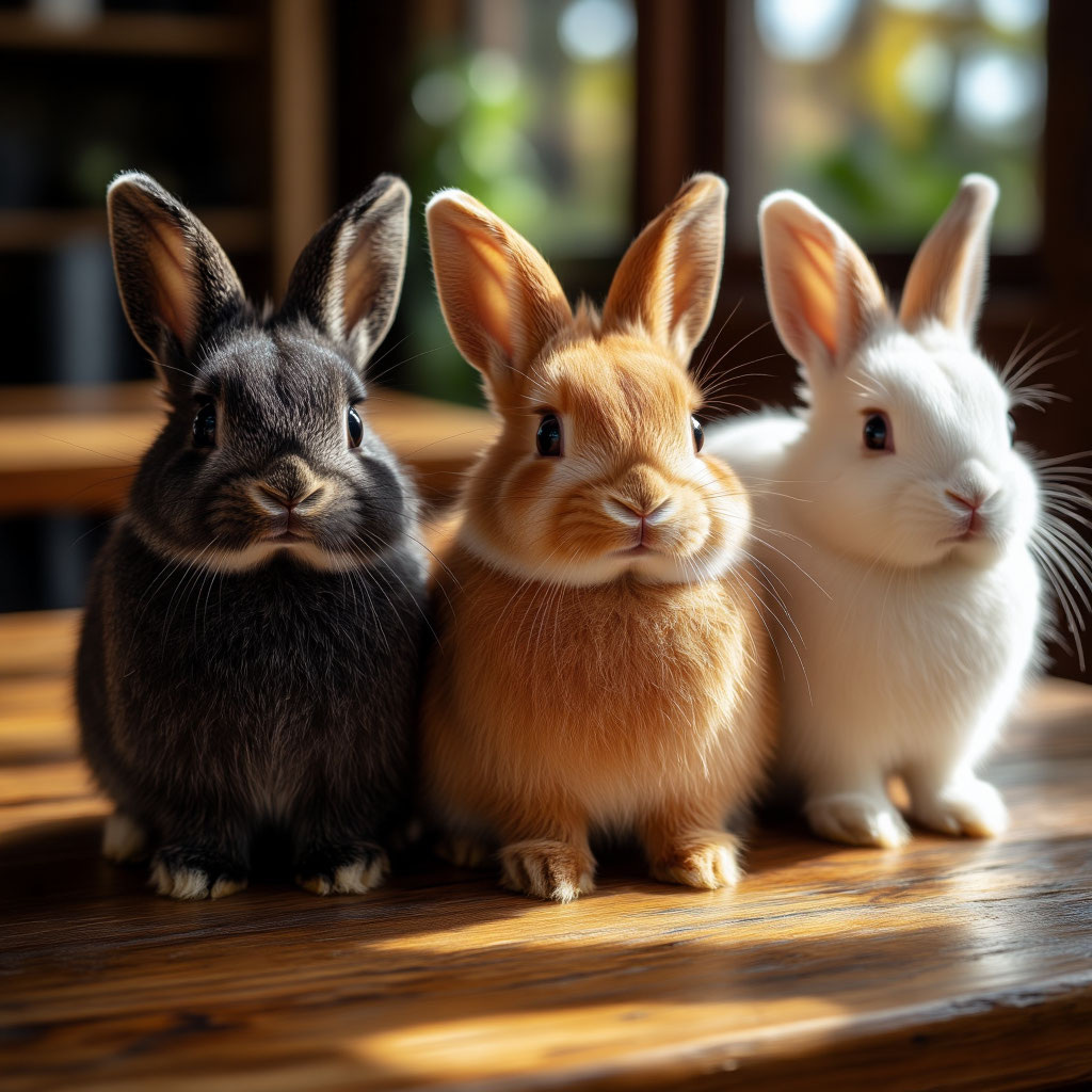 Отдним из отличительных свойств ангорской шерсти является разнообразие натуральных окрасов шерсти животных