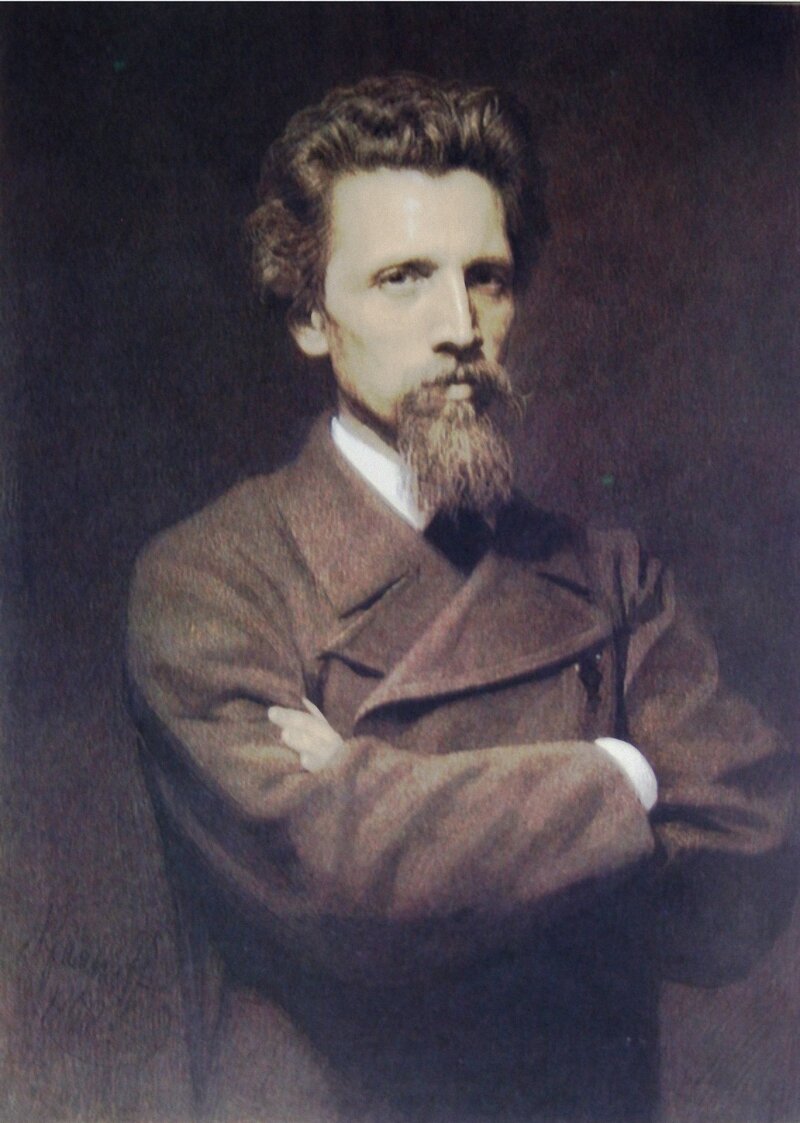 И. Н. Крамской. Портрет А. И. Морозова. 1868 84,4 х 59,4 см. Государственный Русский музей