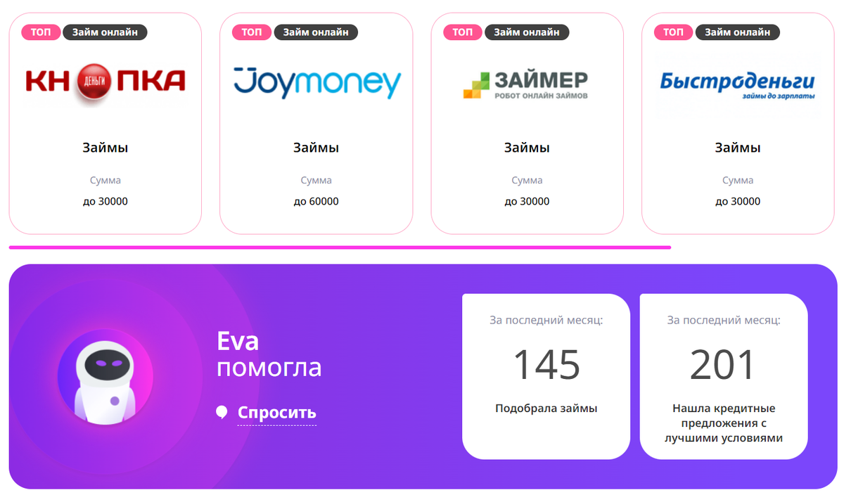 Финансовый помощник