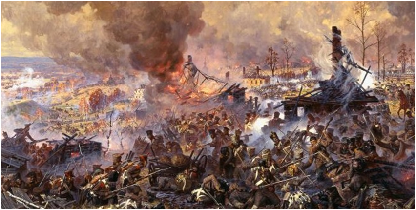 А.Аверьянов. Сражение за Малоярославец 12 (24) октября 1812 года. Малоярославецкий военно-исторический музей 1812 года. https://musey1812.ru/istoriya-muzeya-1812-goda/
