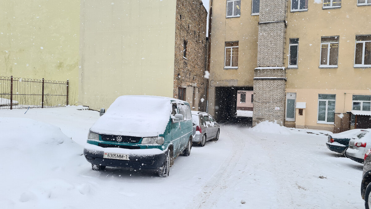 В Гродно можно отдохнуть и от каши из реагентов, присущей дорогам городов центральной России