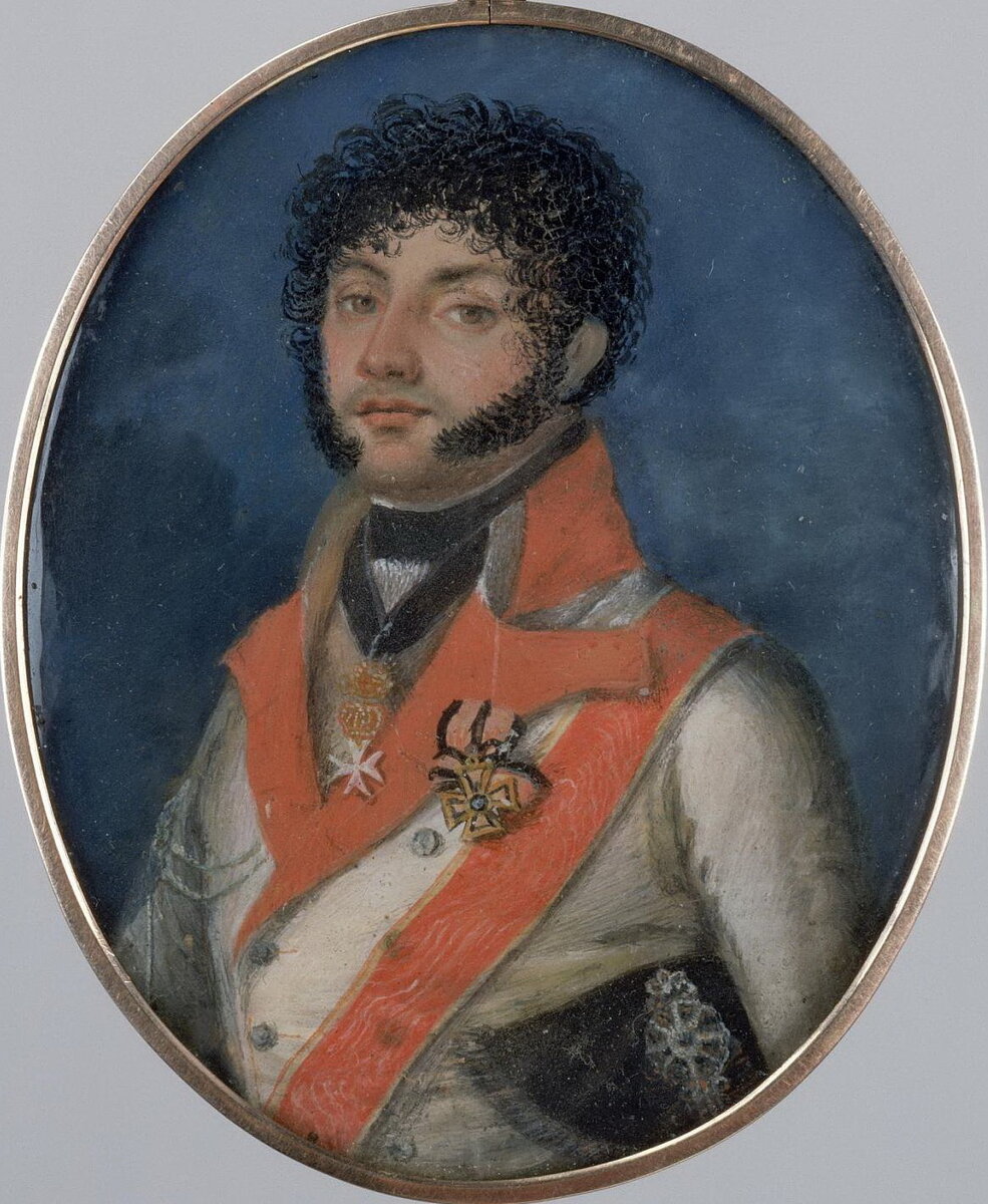 Портрет генерала Федора Петровича Уварова, 1803 (худож. М. М. Зацепин)