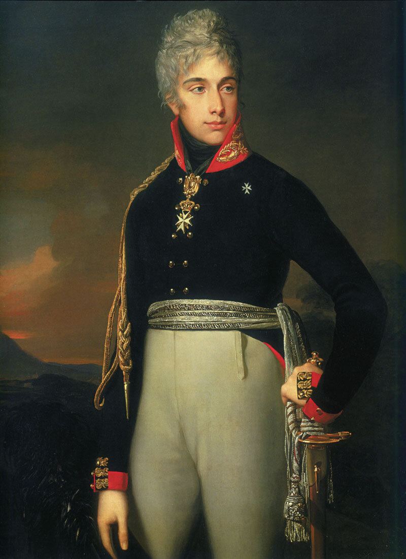 Ж-Л. Монье, Портрет Л. А. Нарышкина, 1805 (ГМЗ Павловск)