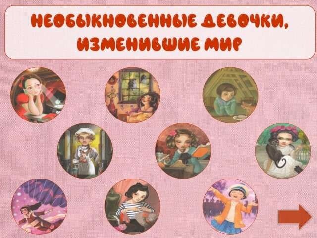 Литературная игра «Необыкновенные девочки, изменившие мир»