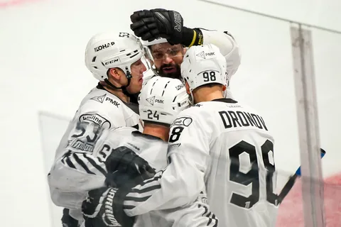 празднование решающей шайбы